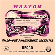 Walton: portsmouth point; siesta; scapino; the wise virgins [adrian boult – the decca legacy i, vol cover image