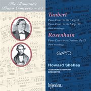 Taubert & Rosenhain : Piano Concertos (Hyperion Romantic Piano Concerto 51) cover image