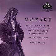 Mozart : Piano Quintet, K. 452; Clarinet Trio, K. 498 "Kegelstatt" [Vienna Octet. Complete Decca Rec cover image