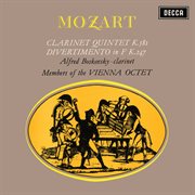 Mozart : Clarinet Quintet, K. 581; Divertimento, K. 247 [Vienna Octet. Complete Decca Recordings Vol cover image