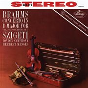 Brahms: violin concerto [joseph szigeti – the mercury masters, vol. 2] : Violin Concerto [Joseph Szigeti – The Mercury Masters, Vol. 2] cover image