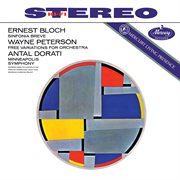 Bloch: Sinfonia breve; Peterson: Free Variations for Orchestra [Antal Doráti / Minnesota Orchestra - : Sinfonia breve; Peterson Free Variations for Orchestra [Antal Doráti / Minnesota Orchestra cover image