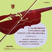 Beethoven: Violin Concerto; Sanctus (Missa solemnis) [Herman Krebbers Edition, Vol. 4] : Violin Concerto; Sanctus (Missa solemnis) [Herman Krebbers Edition, Vol. 4] cover image
