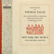Sacred Music Of Thomas Tallis cover image
