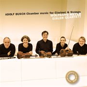 Chamber music for clarinet & strings cover image