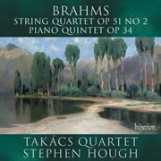 String quartet op 51 no 2 : Piano quintet op 34 cover image