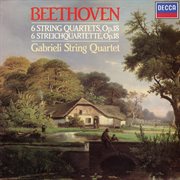 Beethoven: 6 String Quartets, Op. 18 cover image