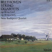 Beethoven : String Quartets, Op. 18 Nos. 1 & 2 cover image
