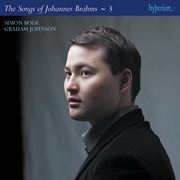 Brahms : The Complete Songs, Vol. 3 cover image