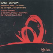 Simpson : Violin Sonata & Piano Trio cover image