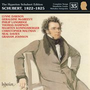 Schubert : Hyperion Song Edition 35 – Schubert 1822-1825 cover image