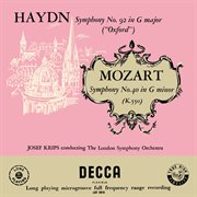 Mozart : Symphony No. 40; Haydn. Symphony No. 92 cover image