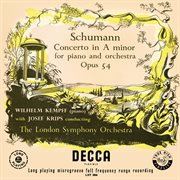 Schumann : Piano Concerto cover image