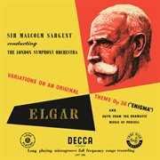 Purcell/Coates: Suite From The Dramatic Music; Elgar: Enigma Variations; Brahms: Four Serious Songs : Suite From the Dramatic Music; Elgar. Enigma Variations; Brahms. Four Serious Songs cover image
