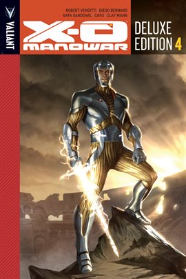 Cover image for X-O Manowar Deluxe Edition Book 4