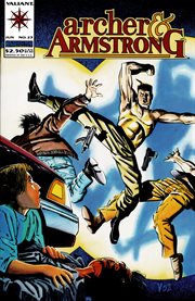 Archer & Armstrong (1992) : Bad Karma. Issue 23 cover image