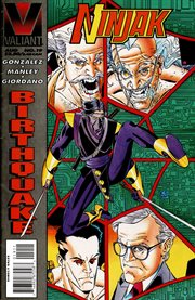 Ninjak (1994) : Breaking the Web, Part One. Issue 19 cover image