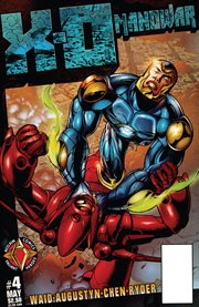 X-o manowar. Issue 4 cover image