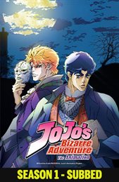 Jojo's bizarre adventure (subbed) - season 1 cover image