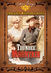 Zane grey: thunder mountain cover image