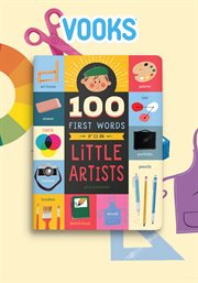100 first words for little artists cover image