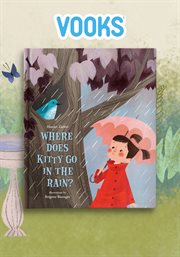 Where does kitty go in the rain cover image