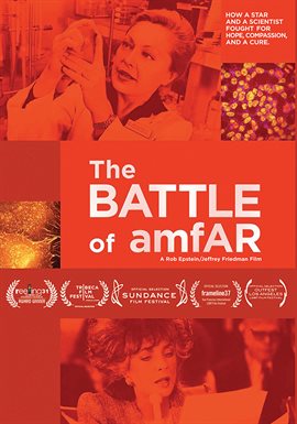 Link to The Battle of amfAR (film) in Hoopla