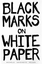 Black marks on white paper cover image