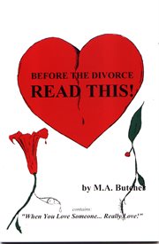 Before the divorce read this! cover image