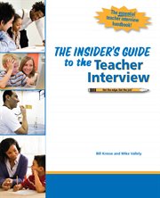The insider's guide to the teacher interview cover image