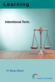 Intentional torts cover image