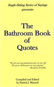 The bathroom book of quotes cover image