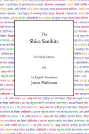The Shiva samhita: a critical edition and an English translation cover image