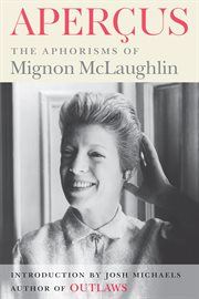 Aperçus. The Aphorisms of Mignon McLaughlin cover image