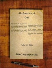 Declaration of one: here's my signature! cover image