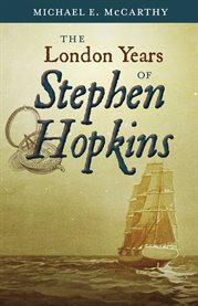 The london years of stephen hopkins cover image