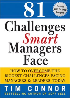 Umschlagbild für 81 Challenges Smart Managers Face