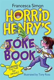 Horrid Henry's joke book cover image