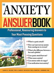 The anxiety answer book cover image