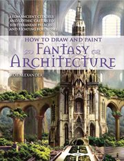 How to draw and paint fantasy architecture cover image