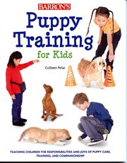 Puppy training for kids cover image