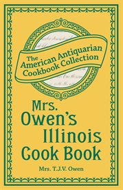 Mrs. Owen's Illinois cook book cover image