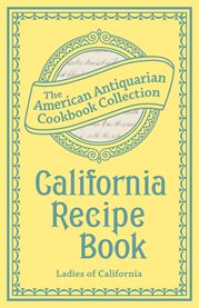 California recipe book cover image