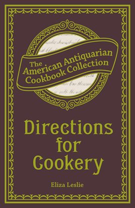 Cover image for Directions for Cookery
