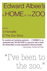 At home at the zoo : a play cover image
