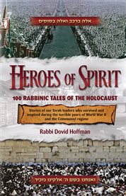 Heroes of spirit: 100 Rabbinic tales of the Holocaust : stories of Torah leaders who survived and inspired during the terrible years of World War II and the reign of communism cover image