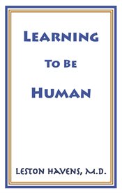 Learning to be human cover image