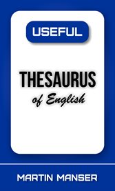 Useful thesaurus of english cover image