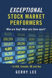 Exceptional stock market performers. Who Are They? What Sets Them Apart? cover image