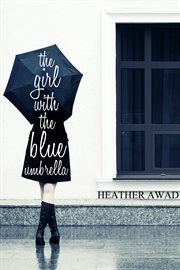 The girl with the blue umbrella cover image